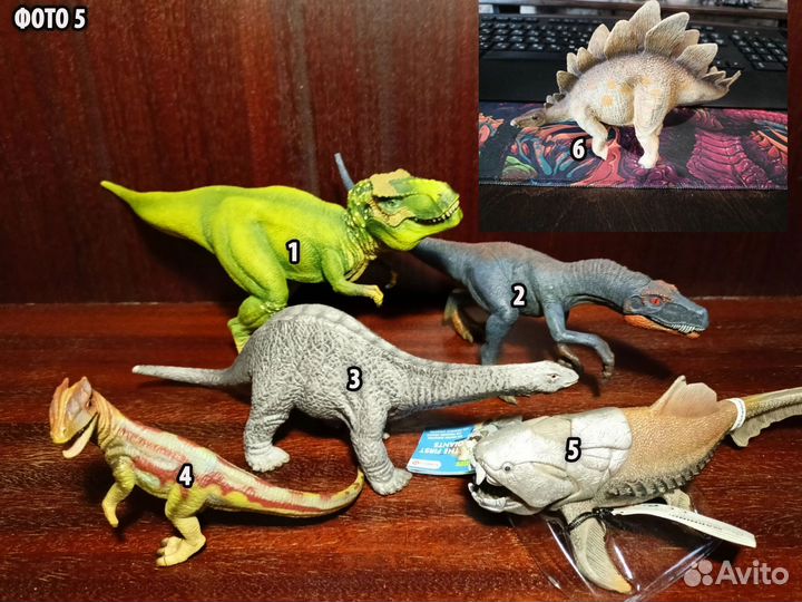 Динозавры фигурки Schleich Papo