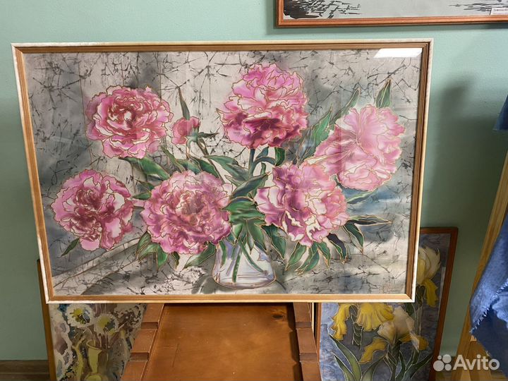 Картина 60x 90. Батик