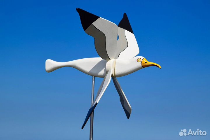 Чайка Флюгер ветровик на садовый участок