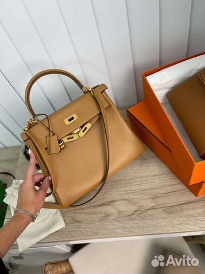 Сумка hermes kelly 28 Swift