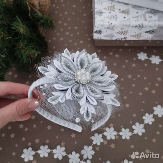 Ободки, кокошники новогодние