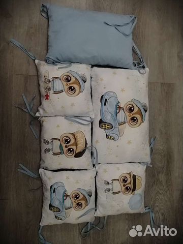 Бортики в детскую кроватку