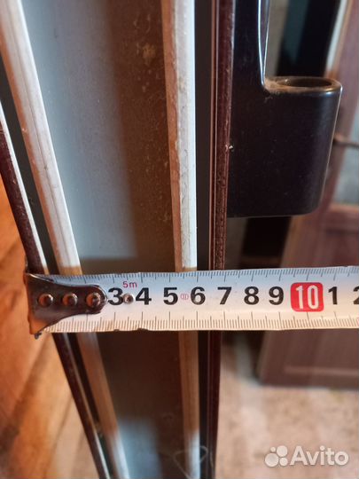 Дверь входная пластиковая