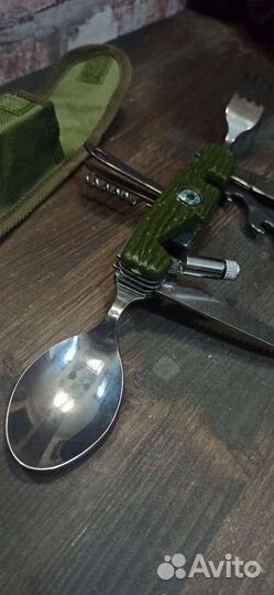 Мультитул Ложка Вилка + предметы