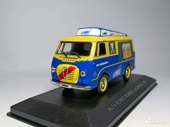 Модель 1955 Alfa Romeo 238 Van La Cimbali 1:43