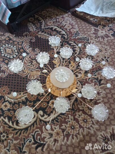 Люстра потолочная бу