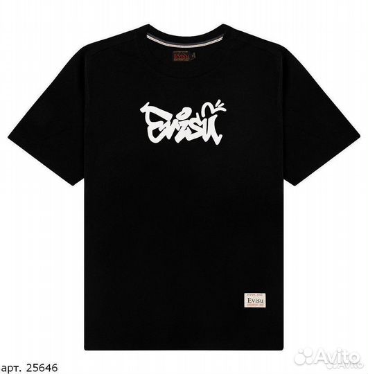 Футболка Evisu Чёрная