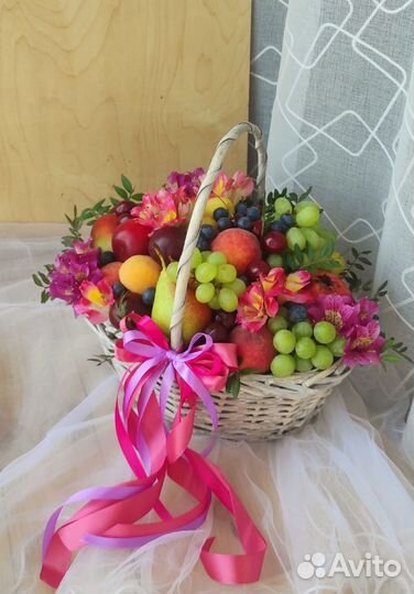 Съедобные букеты из фруктов. Вкусный подарок