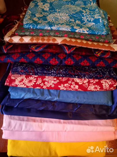 Отрез ткани хлопок, плательные,ссср