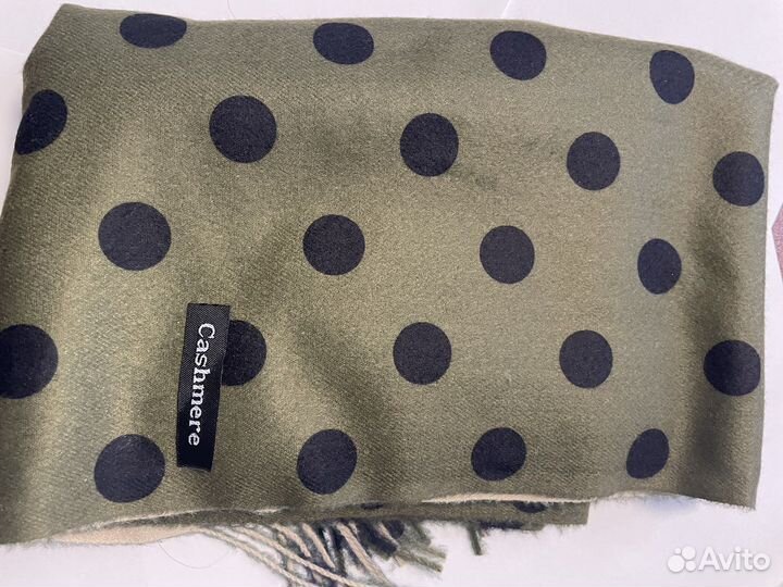 Кашемировый палантин новый