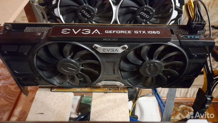 Видеокарты nvidia GTX 1060 6GB