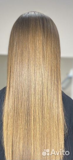 Кератиновое выпрямление волос модель