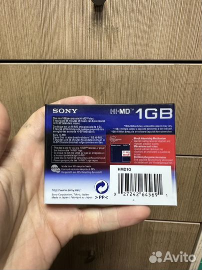 Sony Hi-MD 1GB Мини диск (новый)