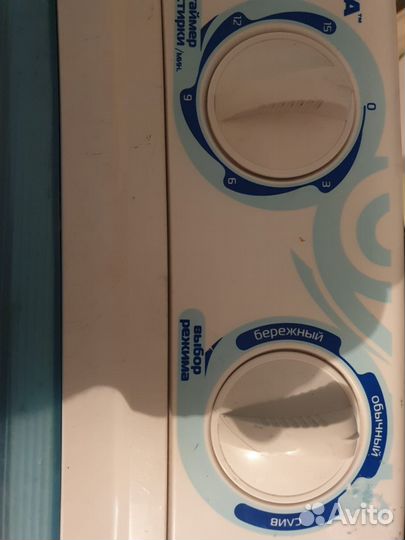 Стиральная машинка полуавтомат Ренова на 8кг
