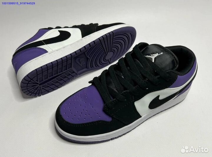 Кроссовки Nike Air Jordan 1 Low Court Purple