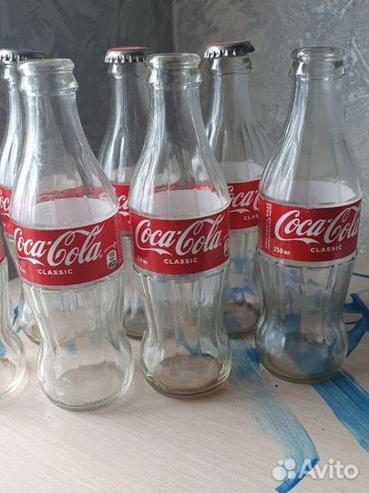Бутылка стеклянная Coca-Cola 0,25