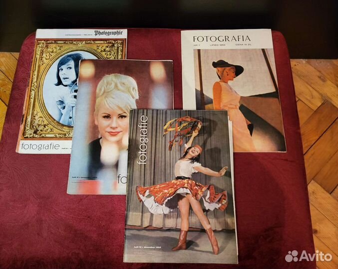 Коллекция винтажных фотожурналов 60-х и 70-х