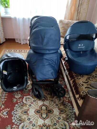 Коляска 3 в 1 bebizaro