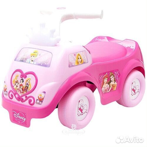 Машинка каталка толокар свето-музыкальная панель