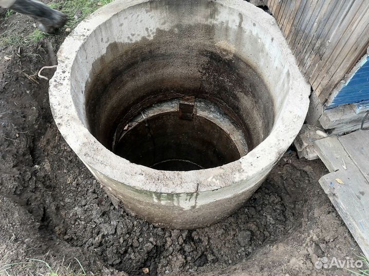 Колодец питьевой. Септик из колец под ключ