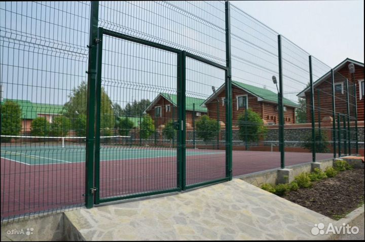 Забор сетка 3d