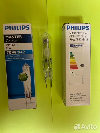 Лампы Philips CDM-TC Elite 70W/942 G8,5