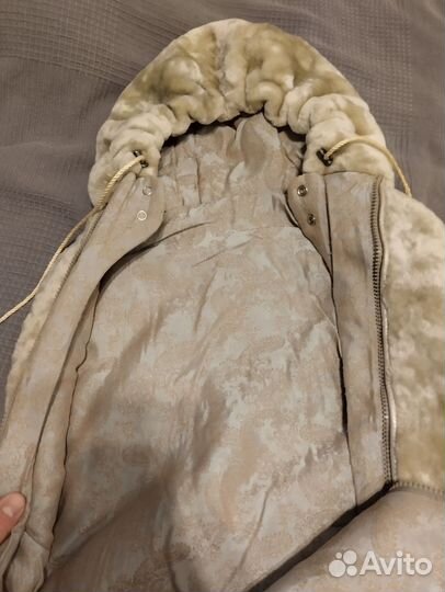 Конверт для новорожденного зимний