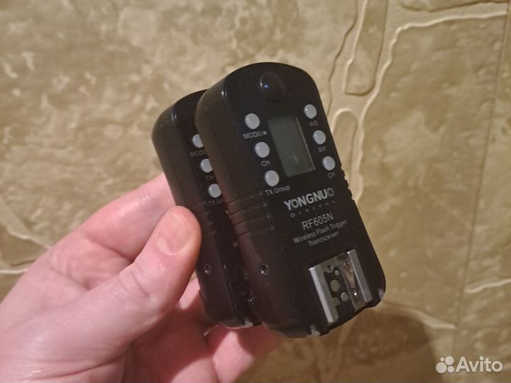 Радиосинхронизатор yongnuo rf605n 2шт