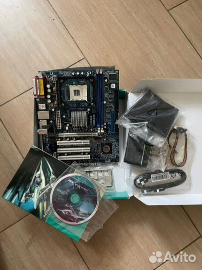 Материнская плата с процессором 478