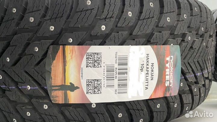 Nokian Tyres Hakkapeliitta 10p SUV 275/55 R20 117T