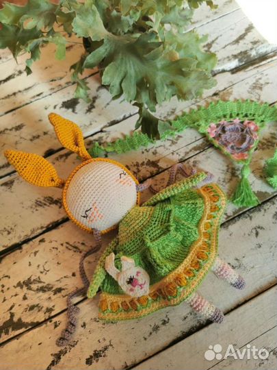 Заяц кукла-сплюшка