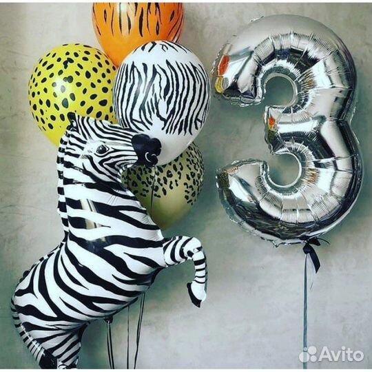 Воздушные шары Цифра 3