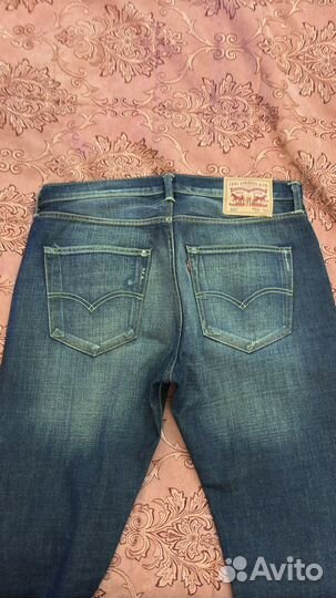 Мужские джинсы levis 501 w33 l34