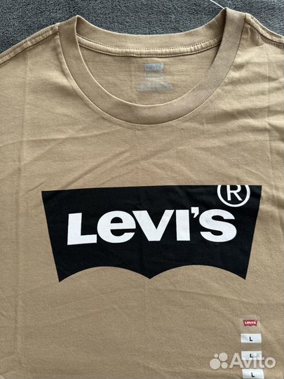 Мужская футболка levis, новая, размер L