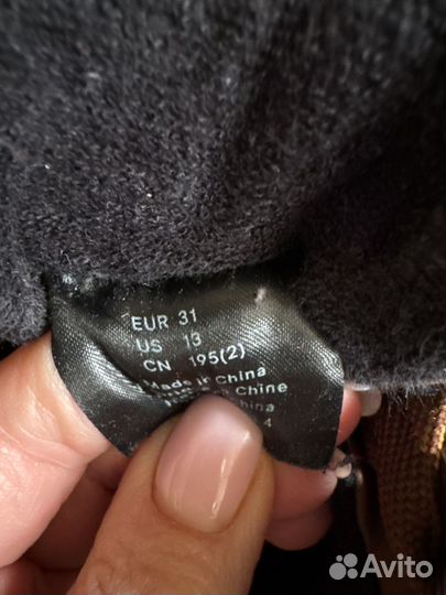 Ботинки утепленные для девочки/ мальчика