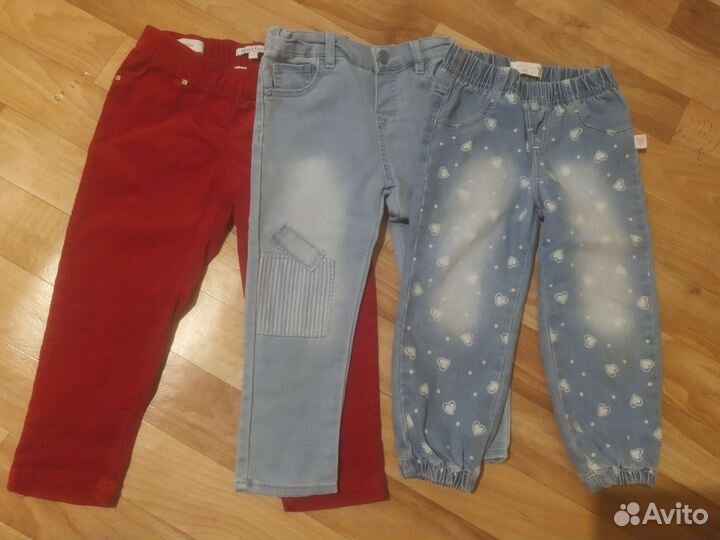 Детская одежда для девочек пакетом 80-86-92