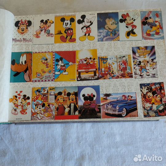 Наклейки из 90х в альбоме