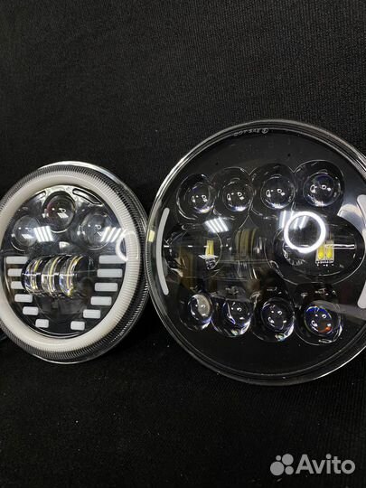 Светодиодные фары на ниву новые