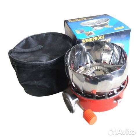 Газовая плита Походная(Переносная). Газ. Бутан