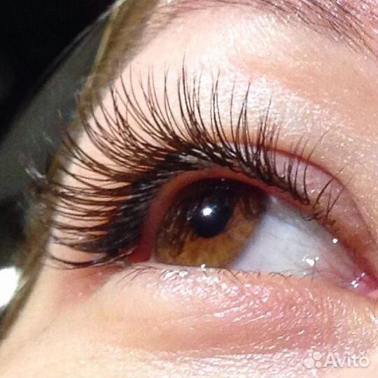 Наращивание ресниц,оформление/окрашивание бровей