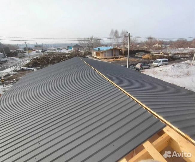 Бригада кровельщиков ремонт монтаж утепление