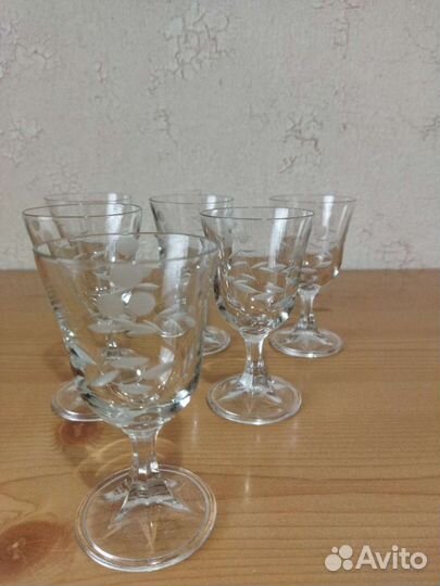 Фужер, стопки новые неиспользованные