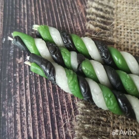 Свеча-скрутка набор 9 шт