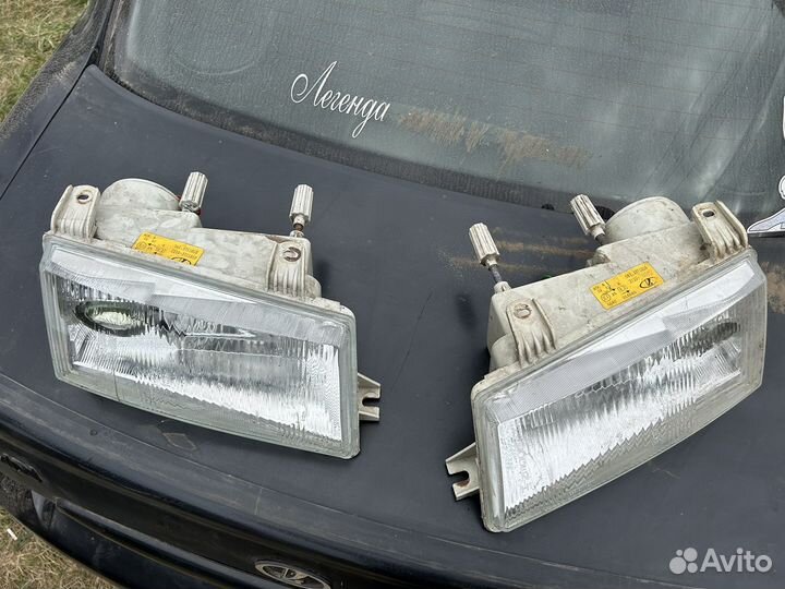Передние фары ваз 2112