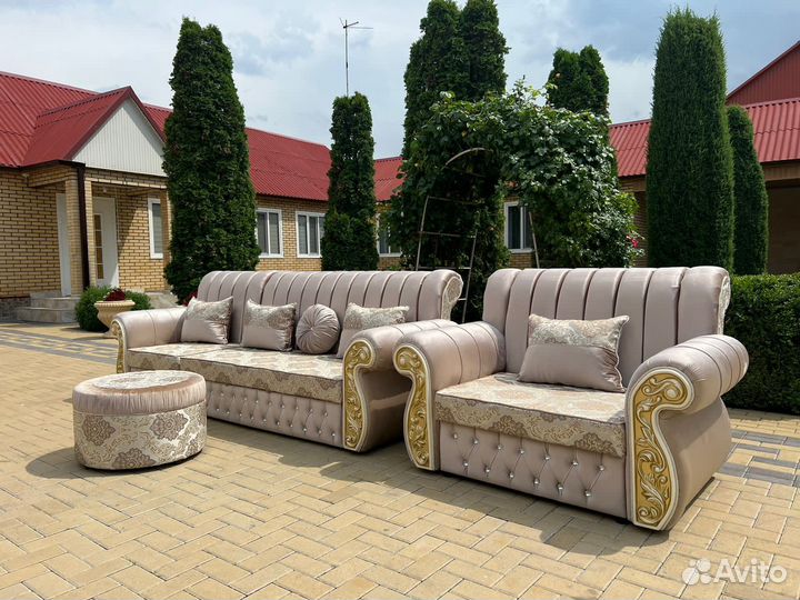 Диван И кресло амелия