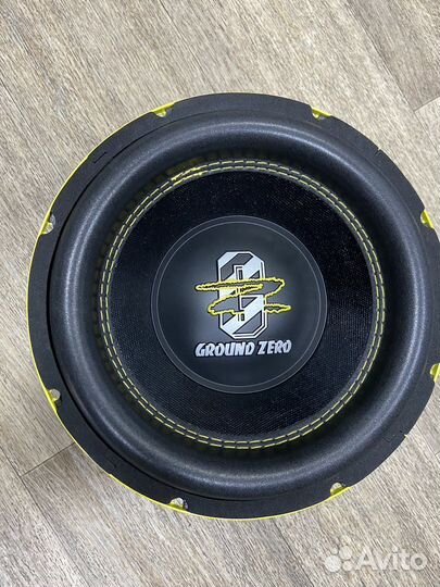 Сабвуфер ground zero gzrw 10xspl