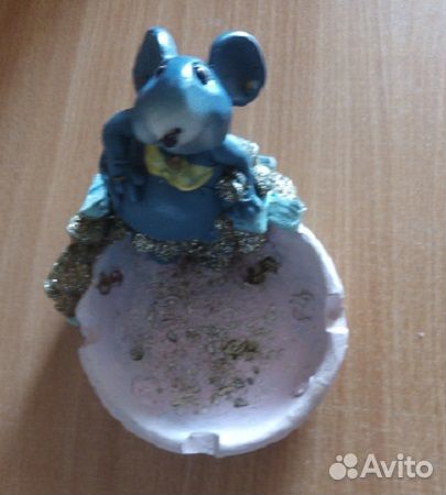 Пепельница Мышонок ручная работа
