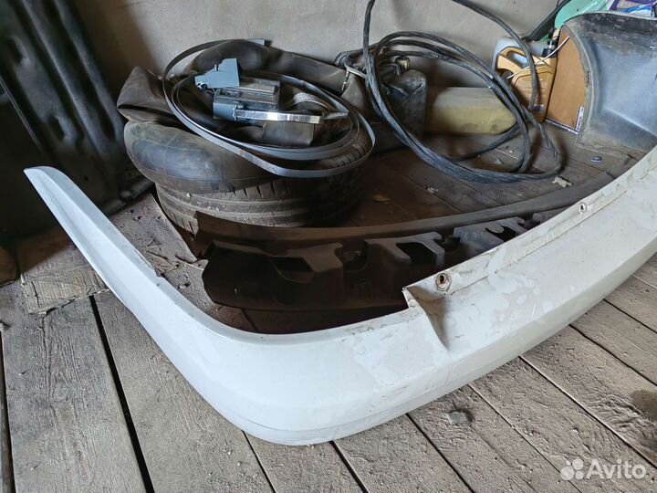 Задний бампер приора хэтчбек