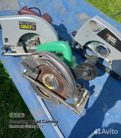 Ручная дисковая пила бу