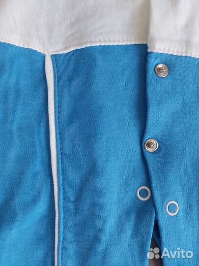 Комплект комбинезон и шапочка новые 68